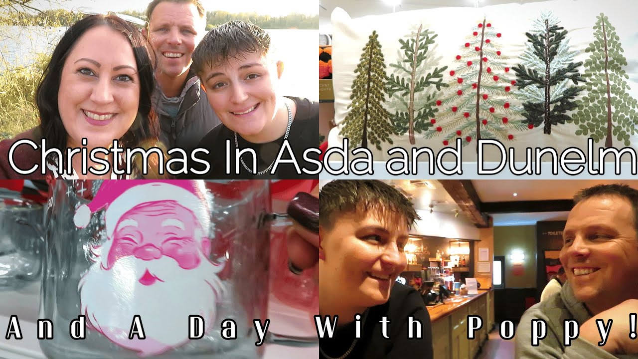 РОЖДЕСТВО В ASDA И DUNELM | ДЕНЬ С ПОППИ!