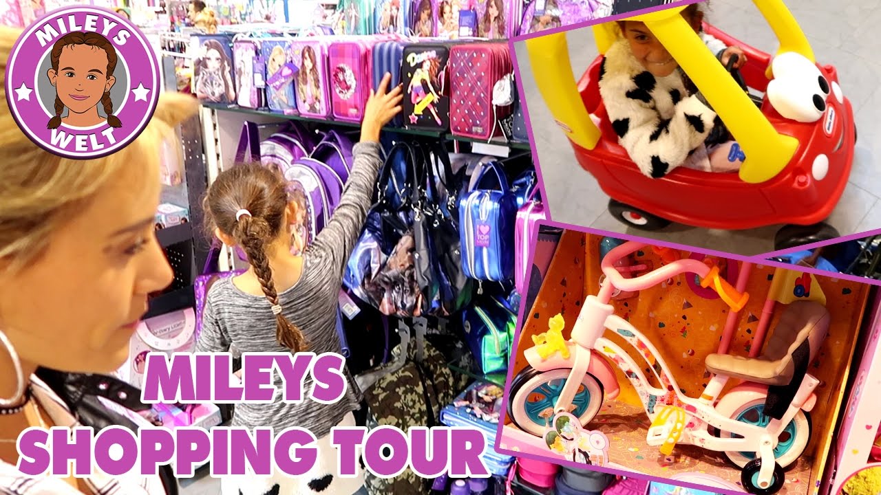 LIVE SHOPPING HAUL GEBURTSTAG | WAS KAUFT MILEY FÜR 40 EURO? | MILEYS WELT
