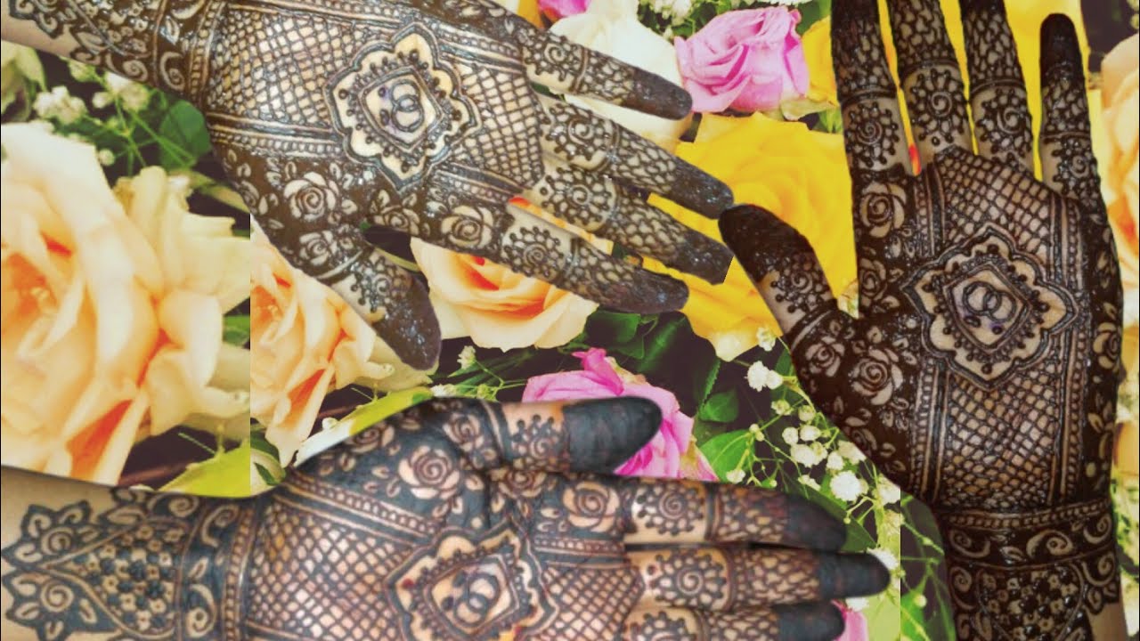 💫Simple Engagement Mehndi Design | Front Hand Mehndi Tutoria🥰
