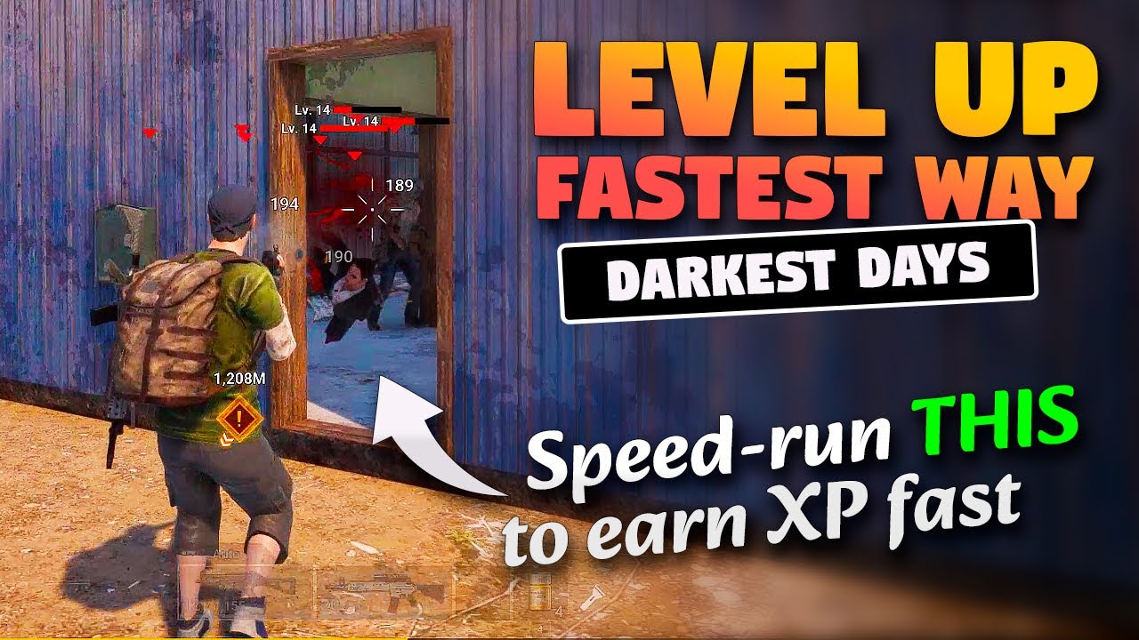 How to Level Up Fast (Easy Way) | DARKEST DAYS