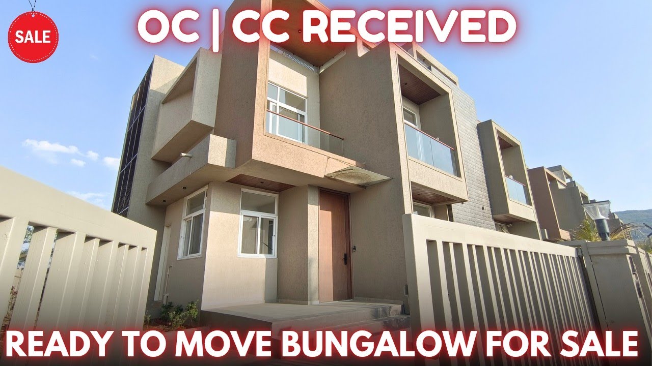 Affordable Ready to Move Bungalow For Sale at Lonavala | New Bungalow | Near Station 