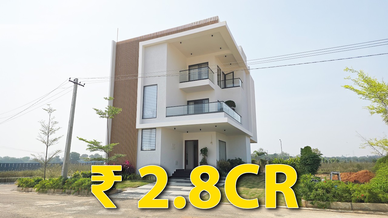 3 & 4 BHK Villas in Tukkuguda Hyderabad | Starts from ₹2.8 cr |Villa Tour 2025.#hyderabadrealestate