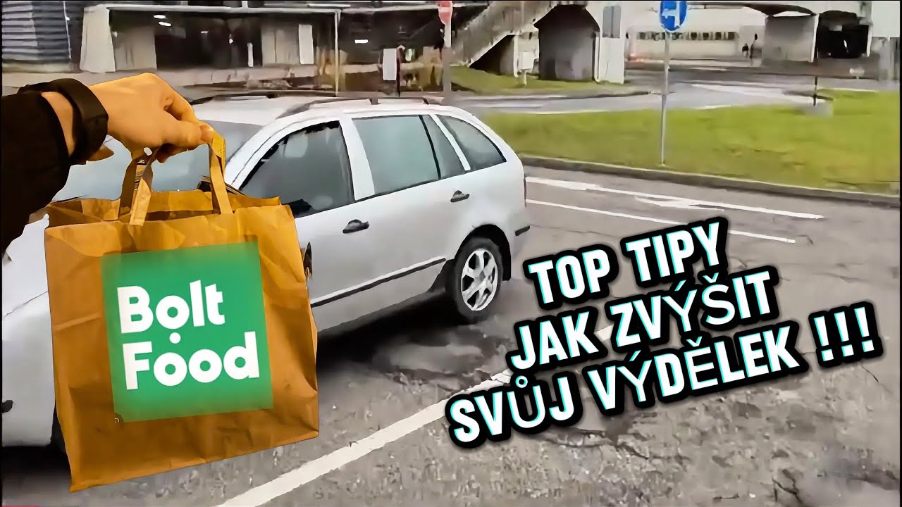MOJE TRIKY, jak vydělat víc na Bolt Food