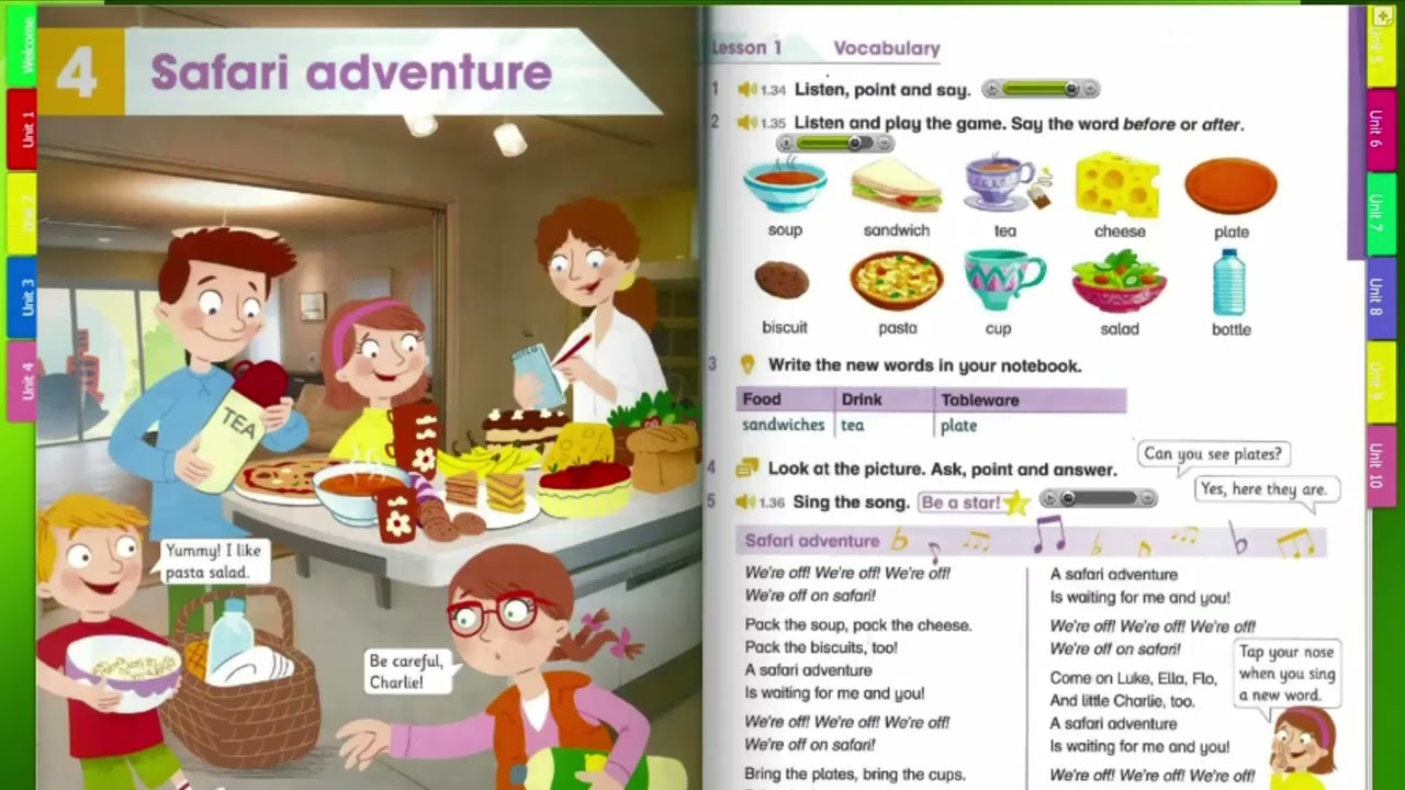 Academy Stars 3 - Unit 4 - Lesson 1