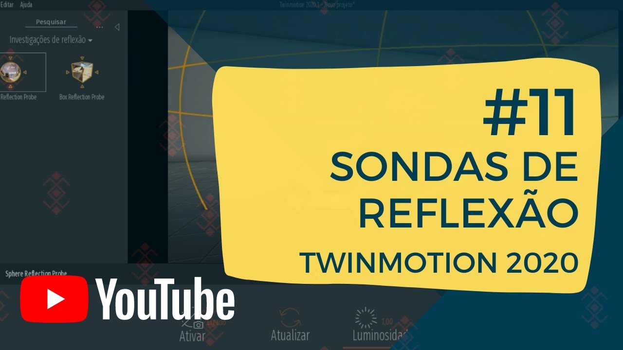 COMO FAZER superfícies reflexivas no Twinmotion - Aula #11 | Curso de Twinmotion 2020