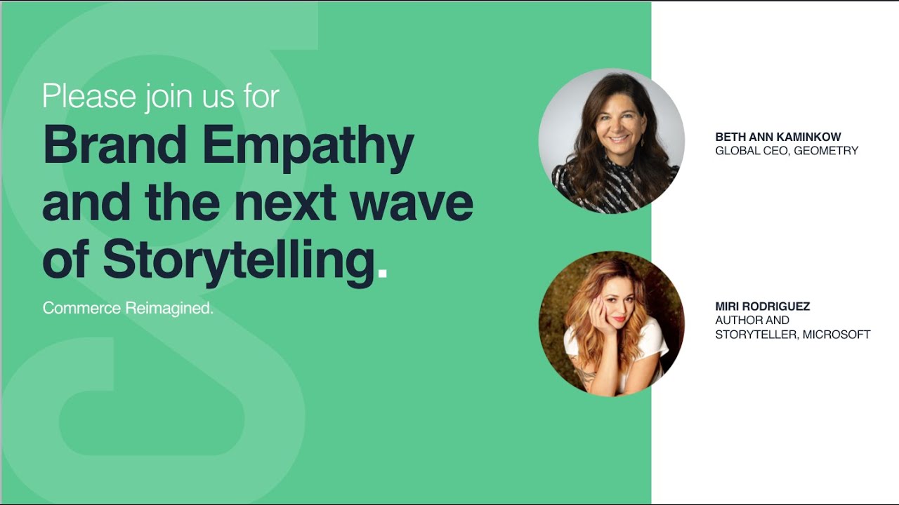 Brand Empathy and the next wave of Storytelling: Episode 01