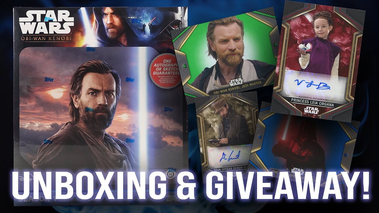 Star Wars Obi Wan Kenobi Collector Hobby Unboxing & Giveaway!
