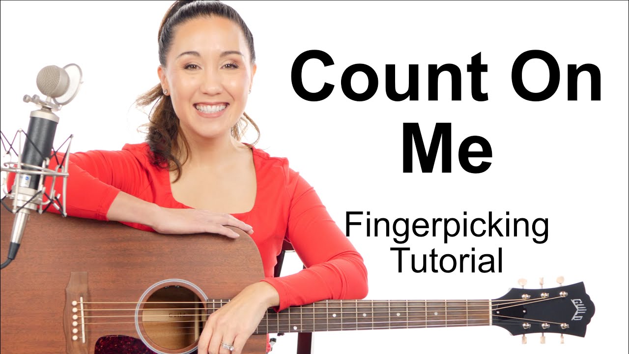 Count on Me - Bruno Mars Easy Fingerpicking Guitar Tutorial