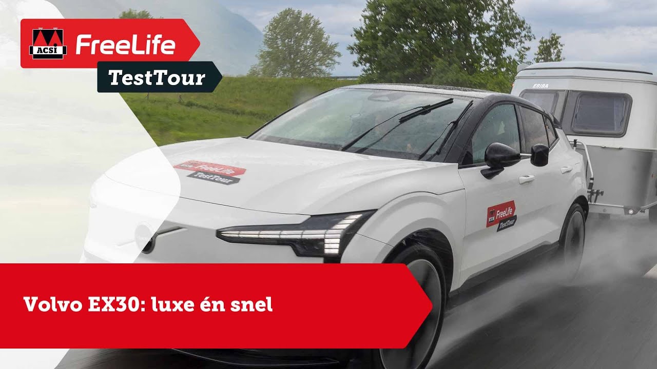 Naar Zwitserland met een Volvo EX30 en de Eriba Touring