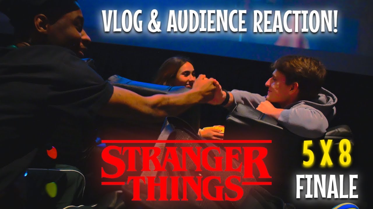 Stranger Things 5 Finale Theater Vlog & Reaction