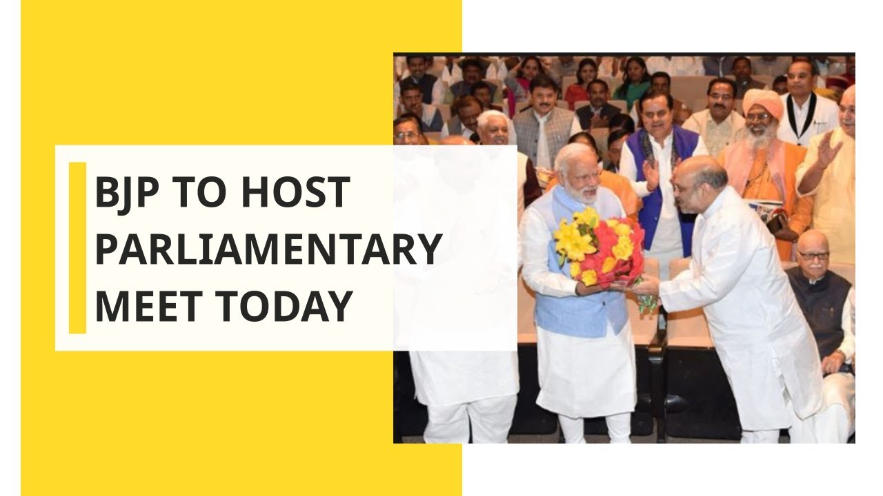 BJP-led NDA to host Parliamentary party today at the Central Hall of Parliament