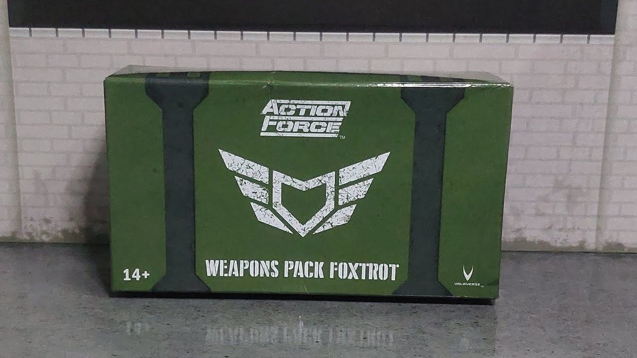 Action Force Weapons Pack Foxtrot