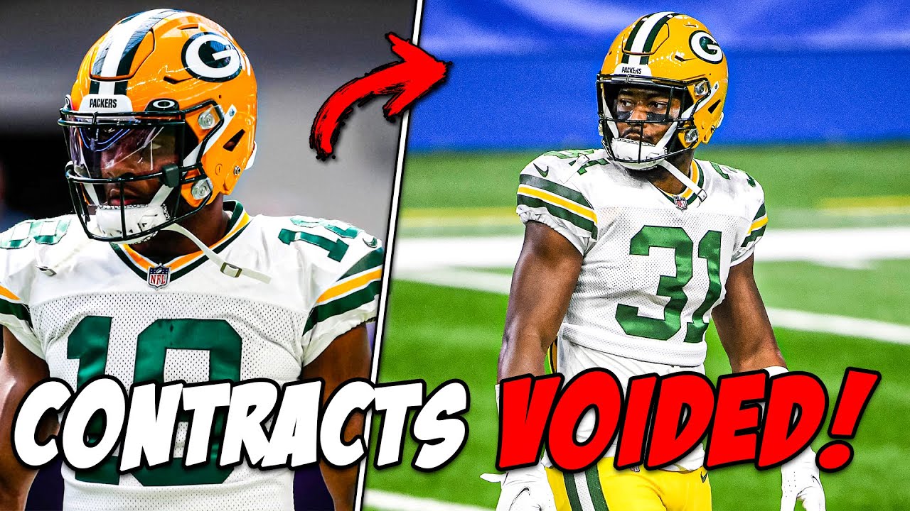 THESE 7 Packers Players Contracts just VOIDED!