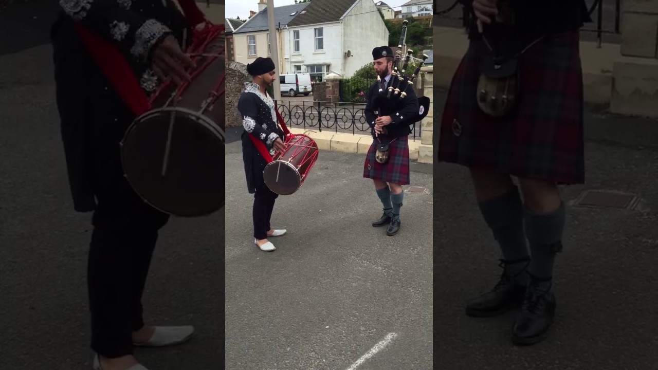 Dhol & Pipes 'Dupatta Tera Satrang Da'