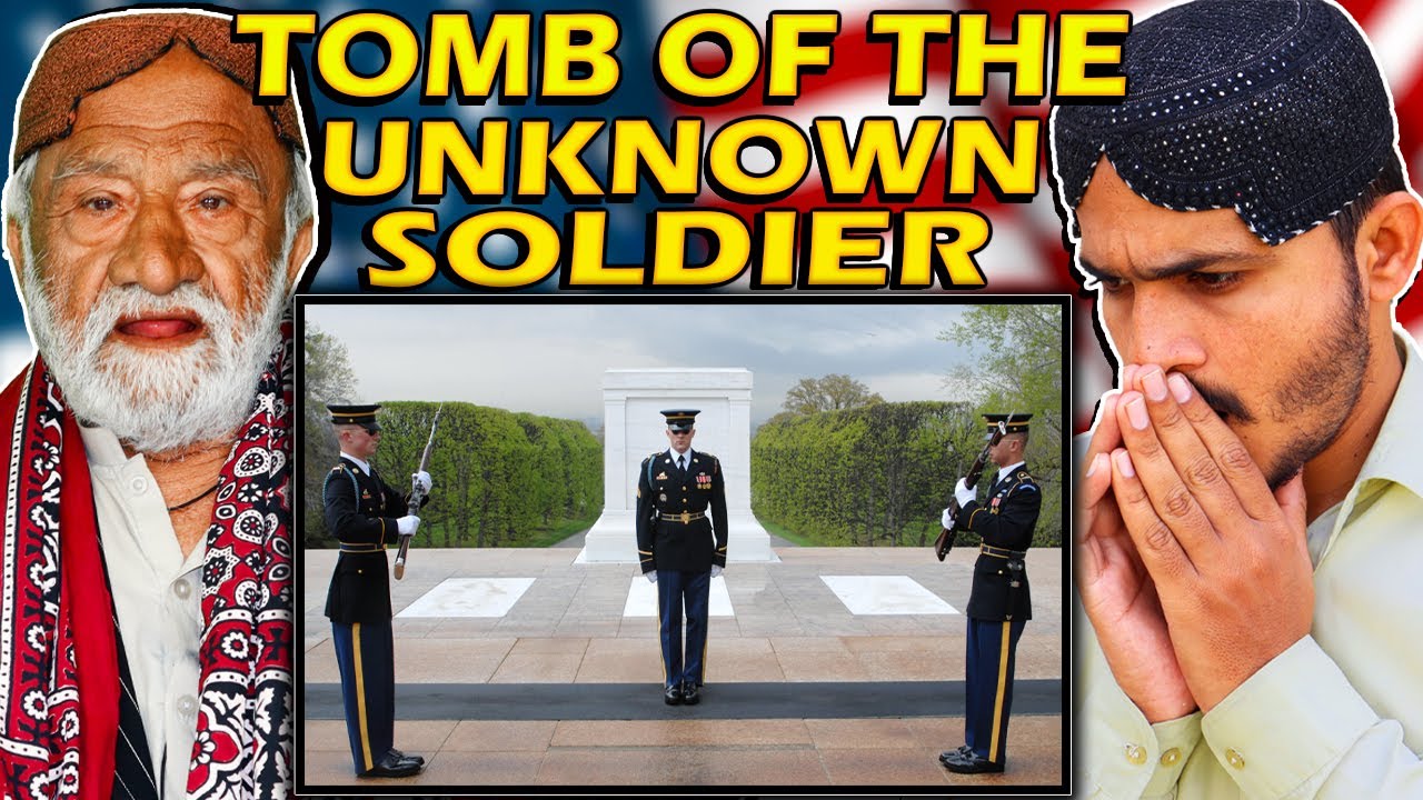 Tribal People React to the CHANGING OF THE GUARD, Tomb of the Unknown Soldier,USA