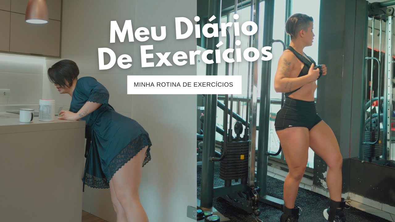 Meu Diário de Exercícios Passo a Passo da Rotina que Está Mudando Meu Corpo!