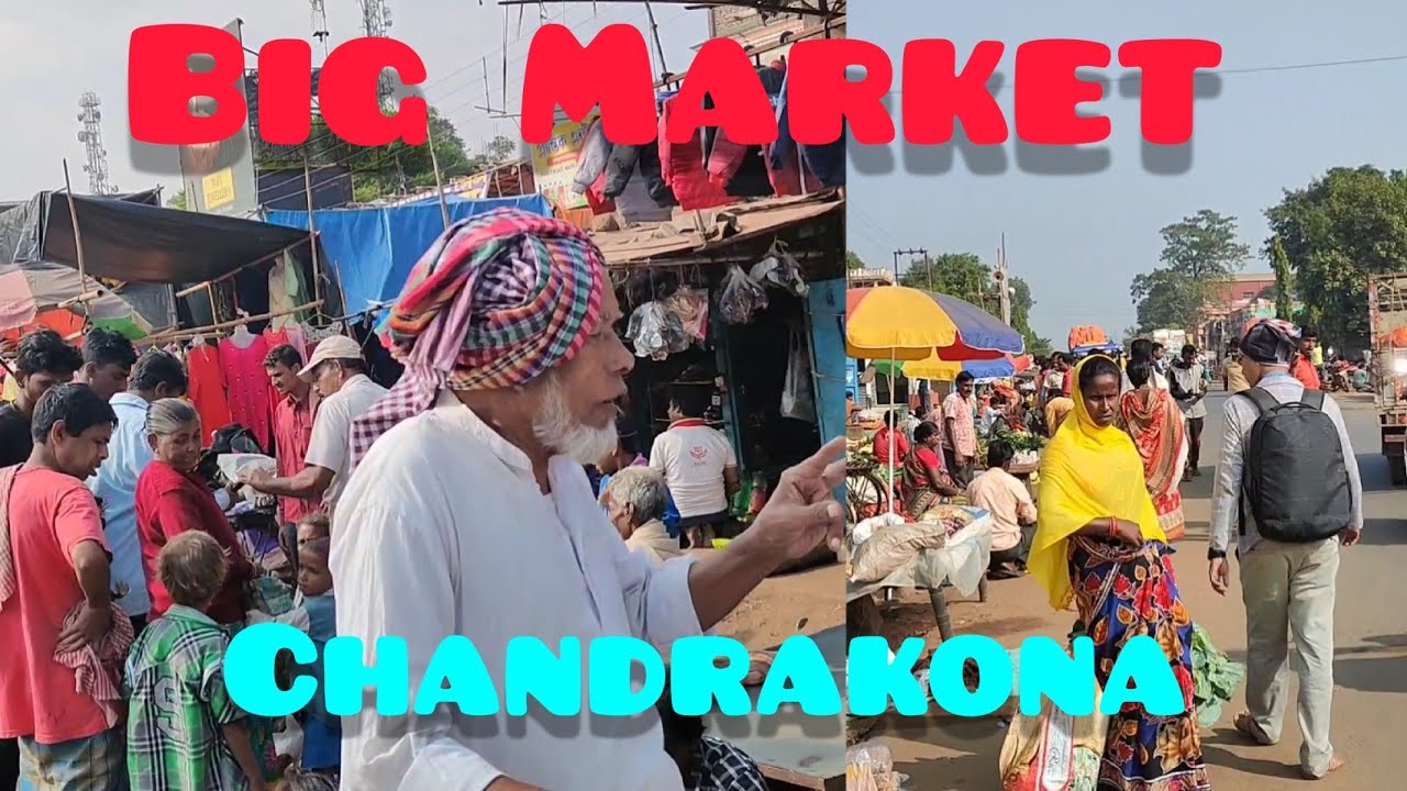 Big Market of Chandrakona Road,West Midnapore, West Bengal, India|| चंद्रकोना रोड का मार्केट|| हाट
