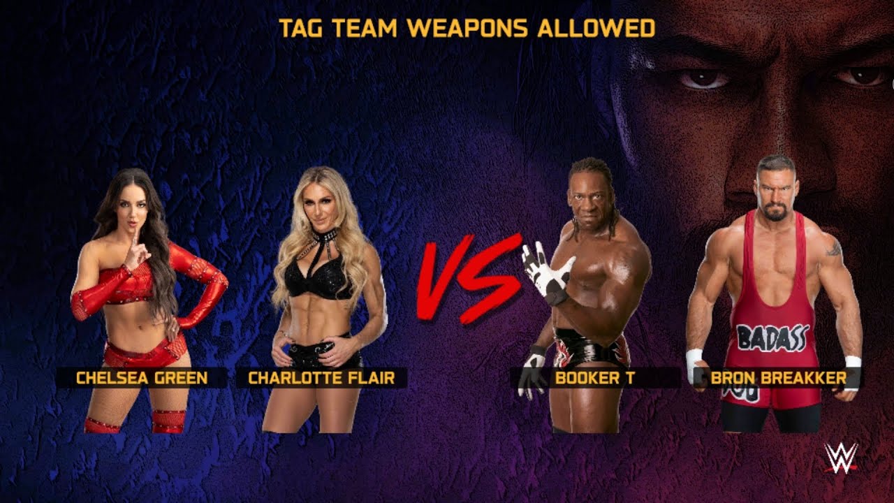 Chelsea Green & Charlotte Flair punish Booker T & Bron Breakker 🔥 | WWE 2K25 tag team war