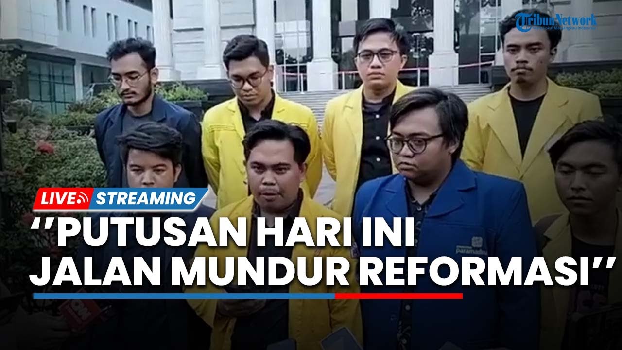 🔴LIVE: Respons BEM SI Kerakyatan soal Putusan MK perihal Usia Minimal Capres Cawapres