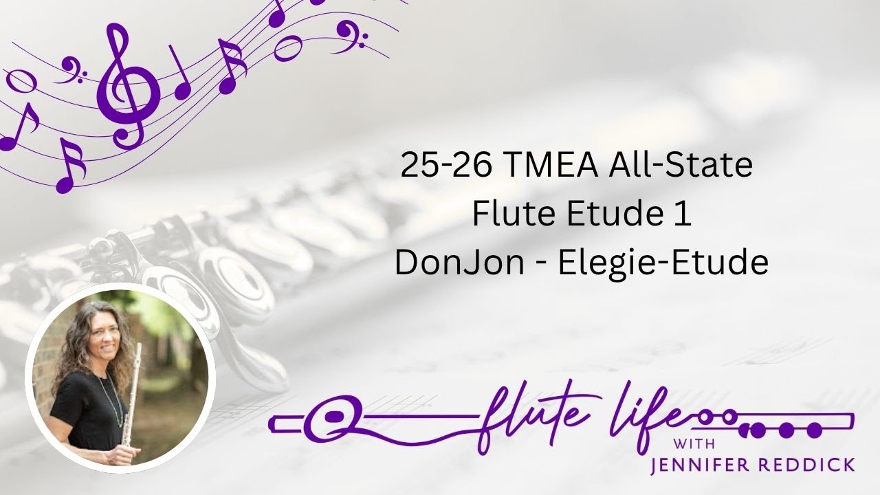2025-2026 TMEA All-State Flute Etude 1