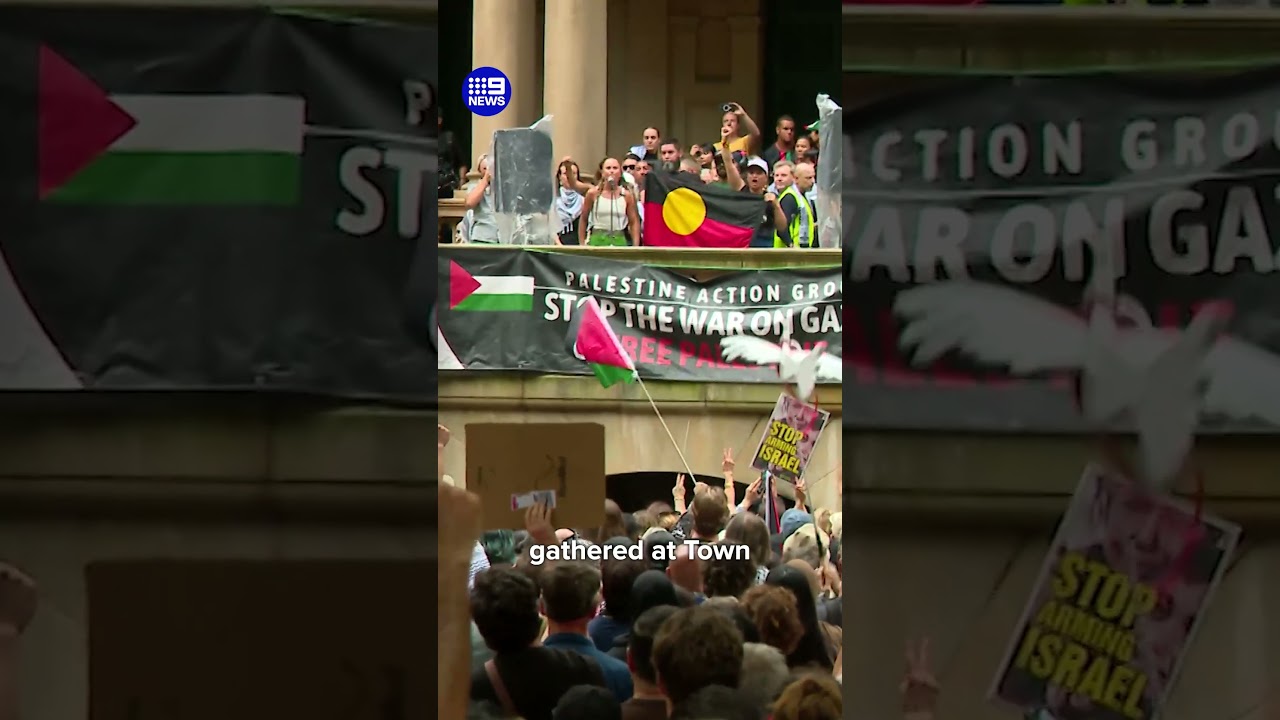 Police defend actions during Sydney protest | 9 News Australia