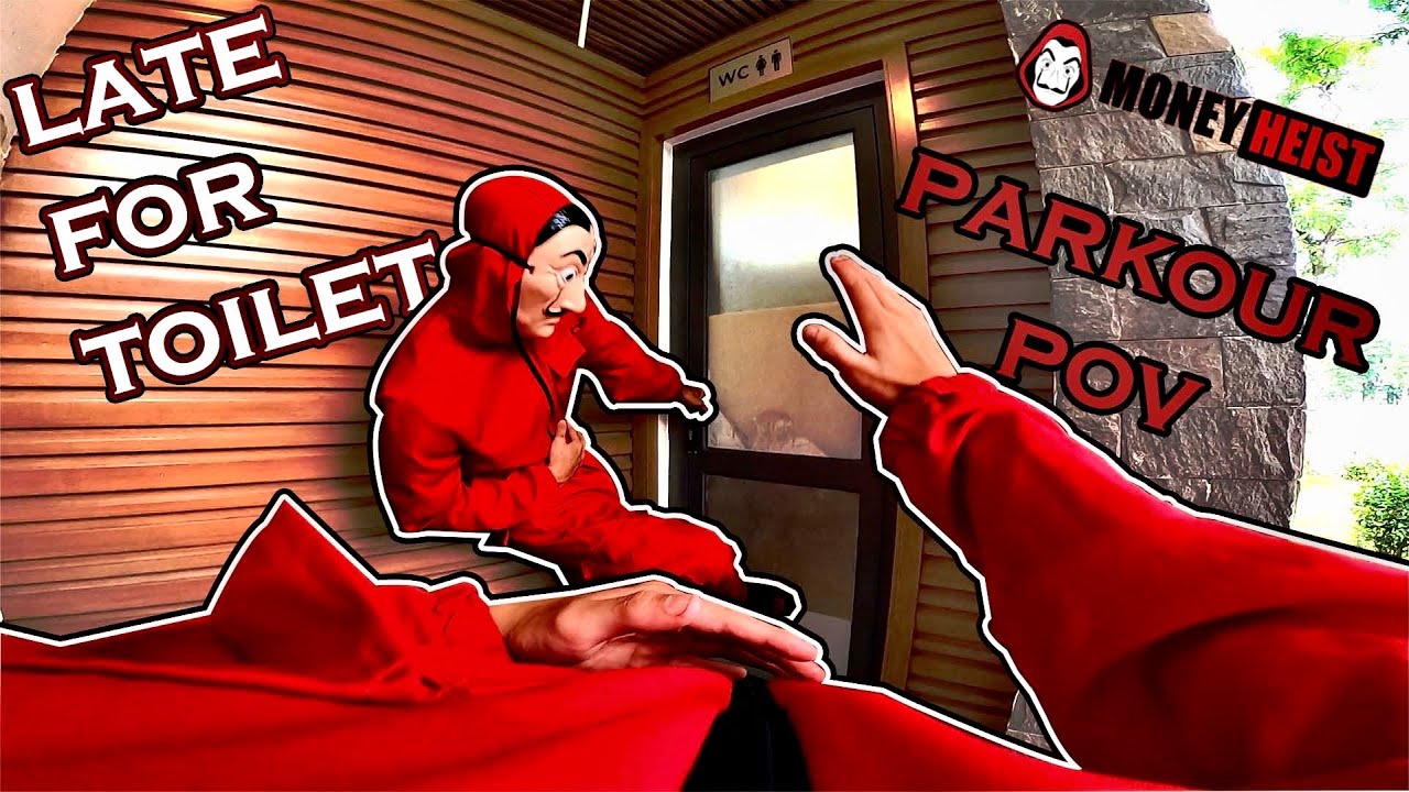 ОПОЗДАЛ В ТУАЛЕТ - ИЗ MONEY HEIST BAD GUY (ЭПИЧЕСКИЙ ПАРКУР POV) | B2F | ТУАЛЕТ - WC Ở ĐÂU