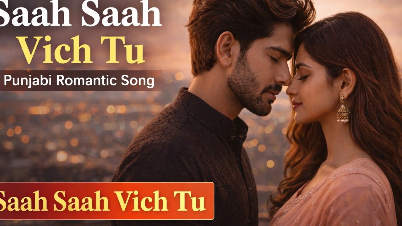Saah Saah Vich Tu | Romantic Punjabi Song 2026 | Love Feeling Video  | #romantic #sad #punjabisong