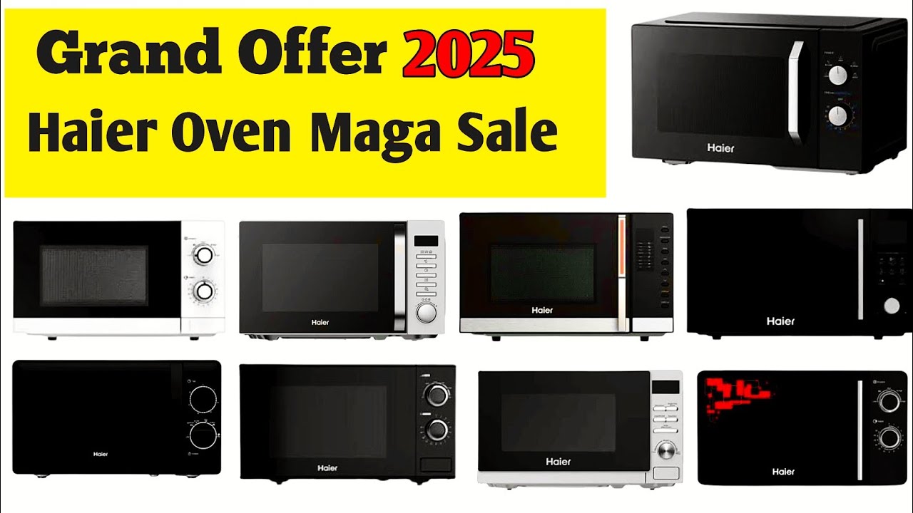 Haier Oven Grand Offer | Mega Sale 2025 | Best Haier Microwave & Oven Deals | Haier Oven Price 