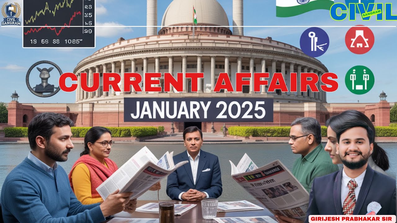CURRENT AFFAIRS | All Competitive Exams 2025 UPSC | BPSC | SSC | Banking | Railway | Defence PART-1