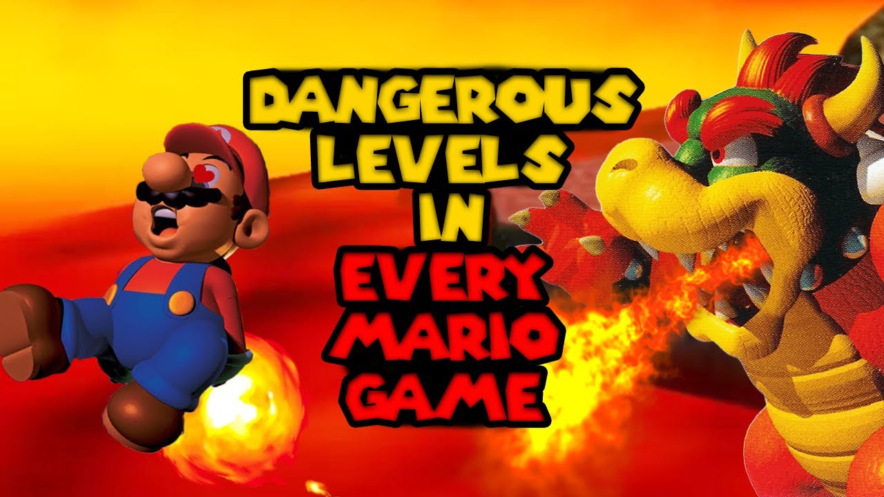 Dangerous Levels in Every Mario Game