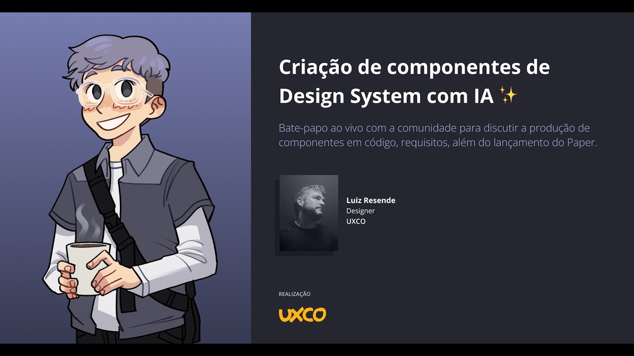 Criação de componentes de Design System com IA
