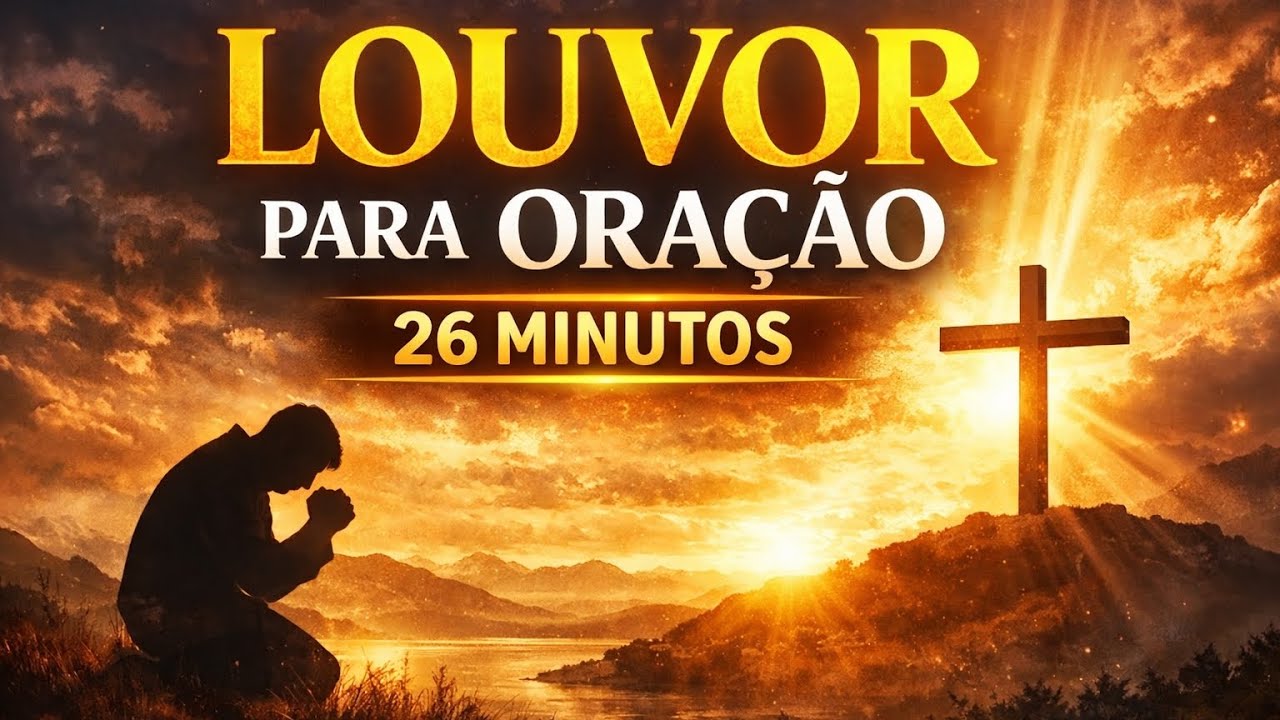 26 MINUTOS DE LOUVOR PARA ORAÇÃO | Música Gospel Para Falar com Deus