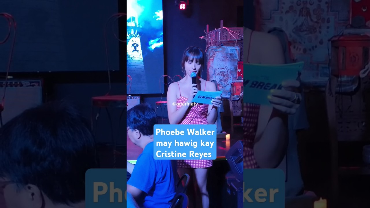 Phoebe Walker may hawig kay Cristine Reyes #phoebewalker #cristinereyes