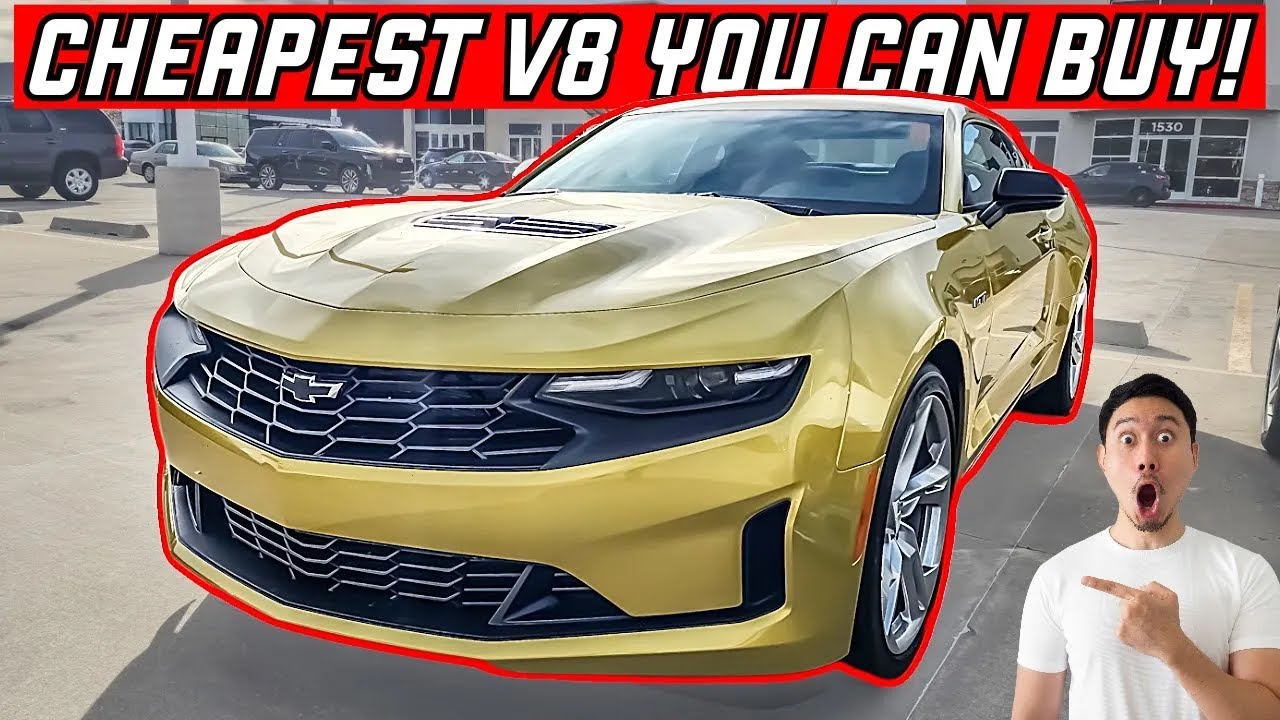 2024 CHEVY CAMARO LT1: The CHEAPEST V8 AMERICAN MUSCLE CAR you can BUY!