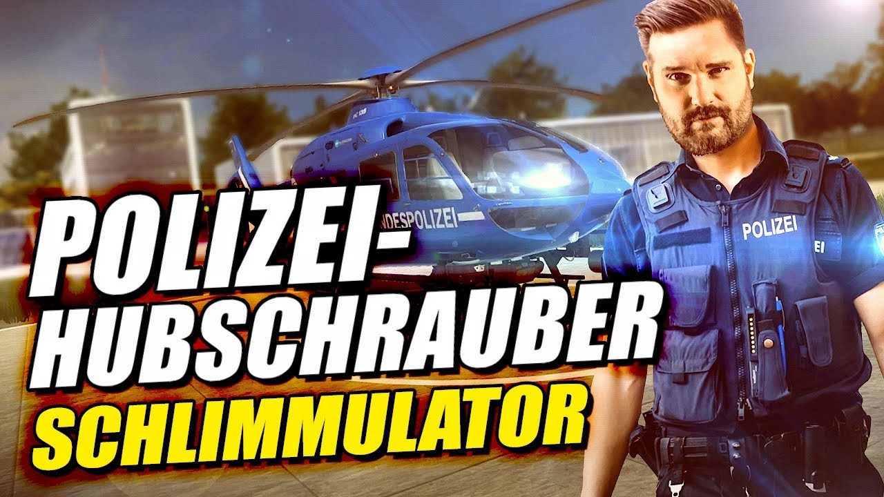 Sorry, bin jetzt leider V&Ouml;LLIG ABGEHOBEN 👮&zwj; Polizei Hubschrauber Simulator [001]