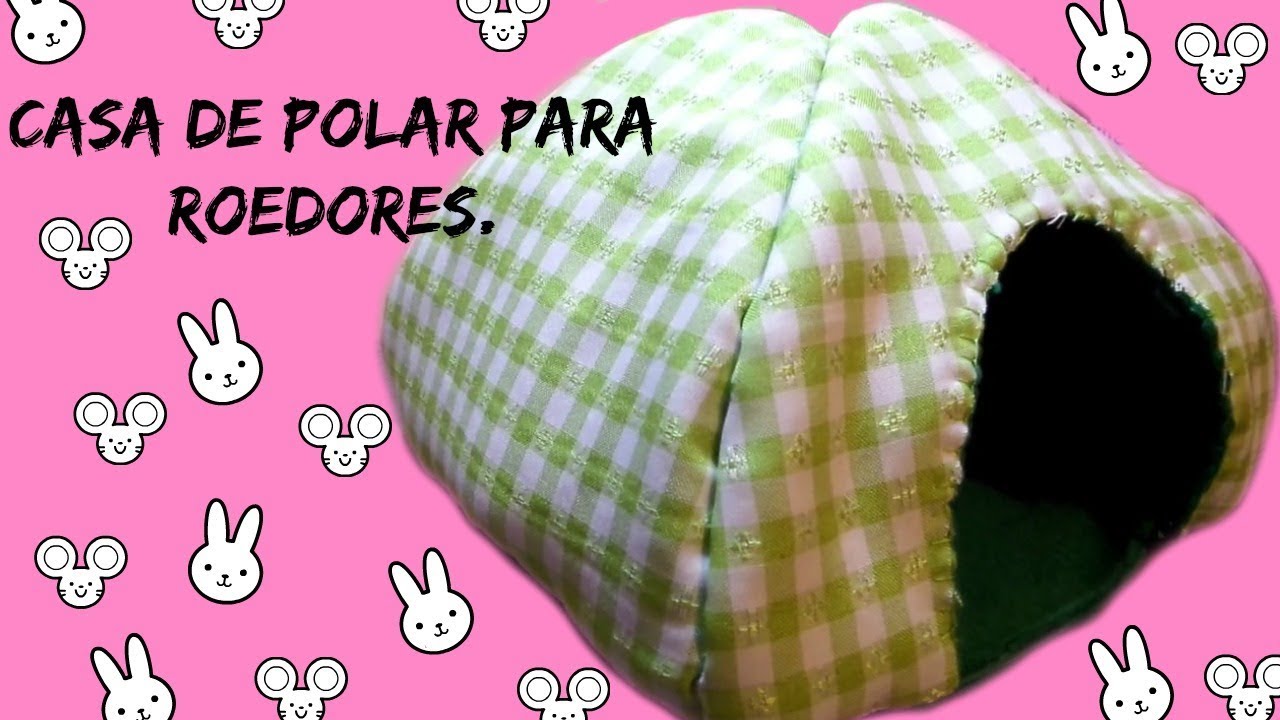 Casa de polar para roedores