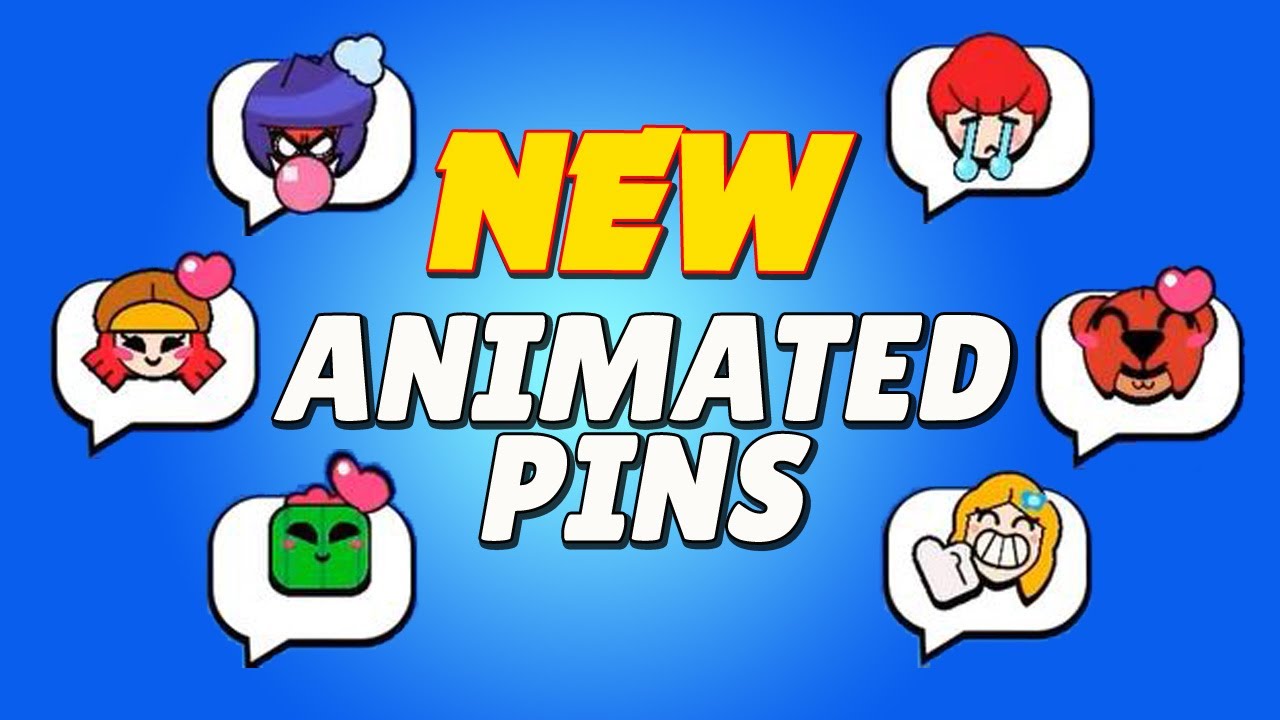 All New Animated Pins In Brawl Stars | Season 5
