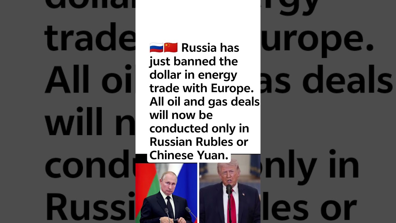 Russia Moves to Ruble and Yuan for Energy Exports to Europe