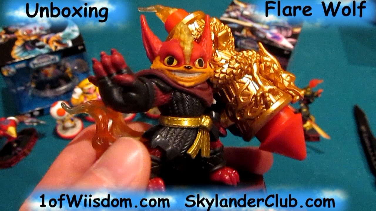 Skylanders Imaginators Unboxing Flare Wolf