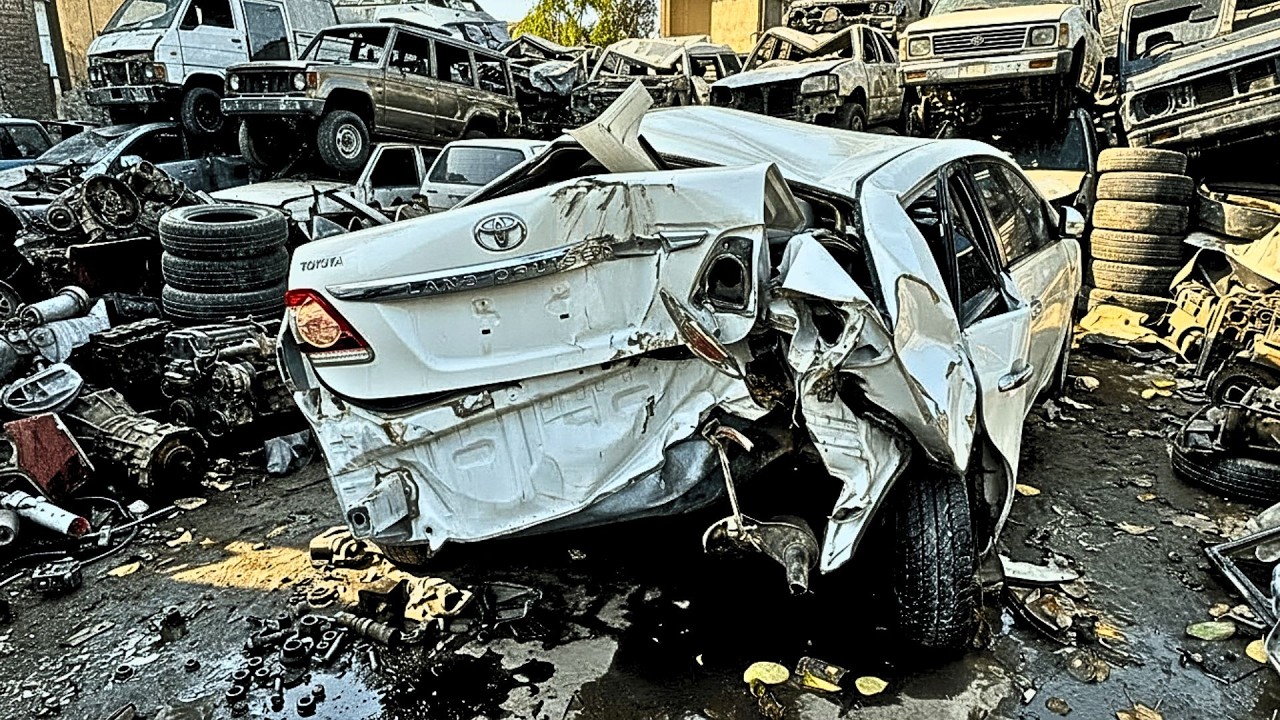 Unbelievable Wrecked Car Rebuild | Toyota Land Cruiser Full Restoration