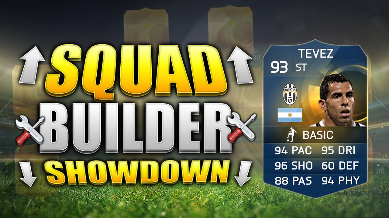 FIFA 15 SQUAD BUILDER SHOWDOWN!!! TOTS TEVEZ!!! 93 Rated TOTS Tevez Fifa 15 Squad Builder Duel