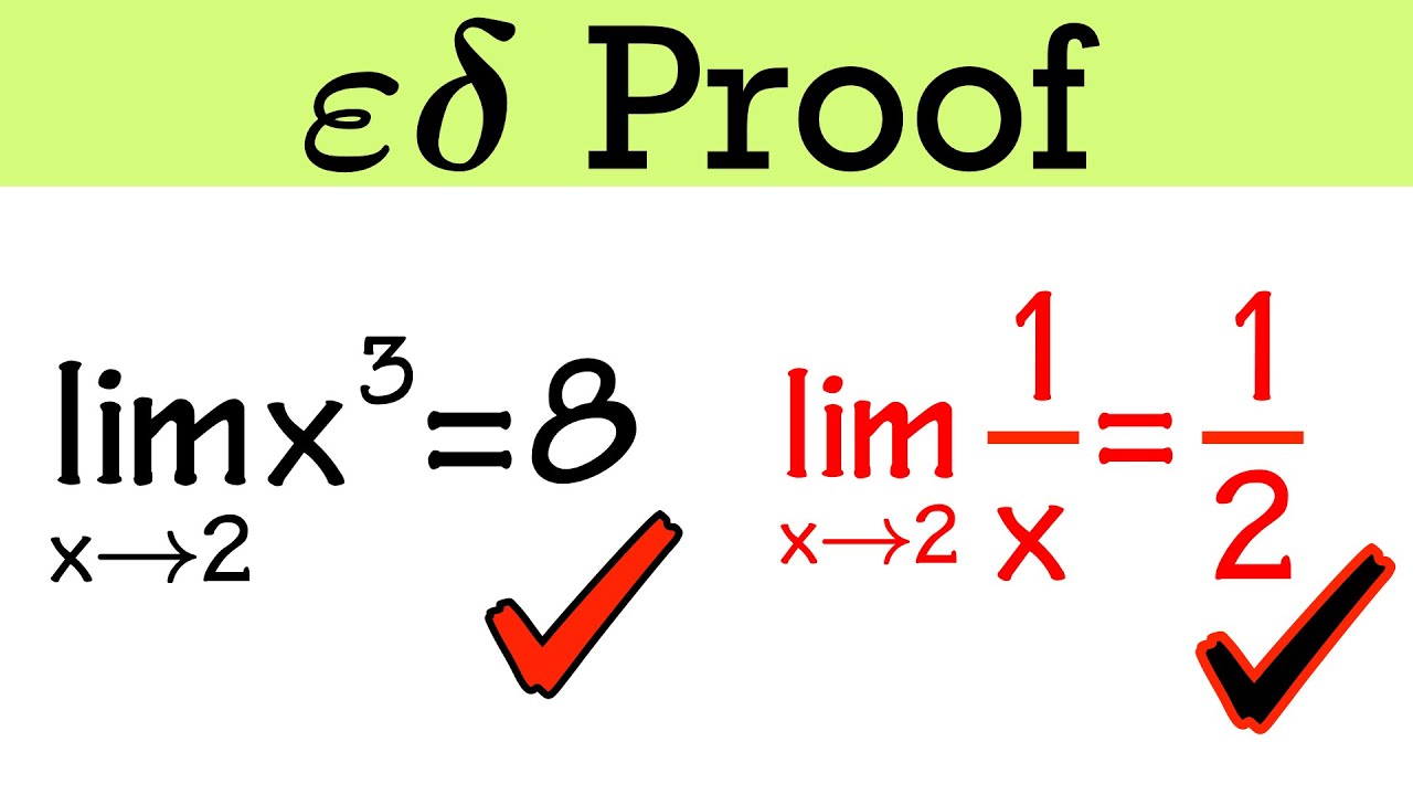 How to write epsilon-delta proofs for limits? (x^3 and 1/x examples)