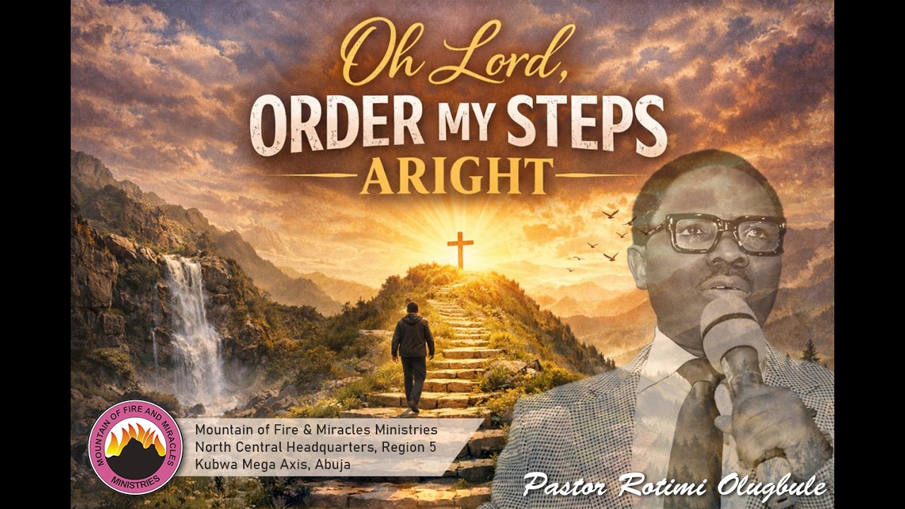 Oh Lord, order my steps aright 1