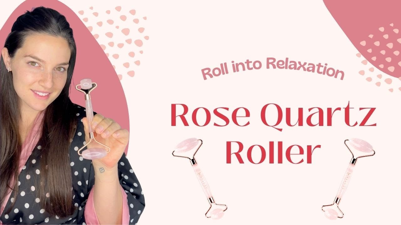 Beauty by Earth's Rose Quartz Roller is a Must Have for Glowing Skin!✨💕