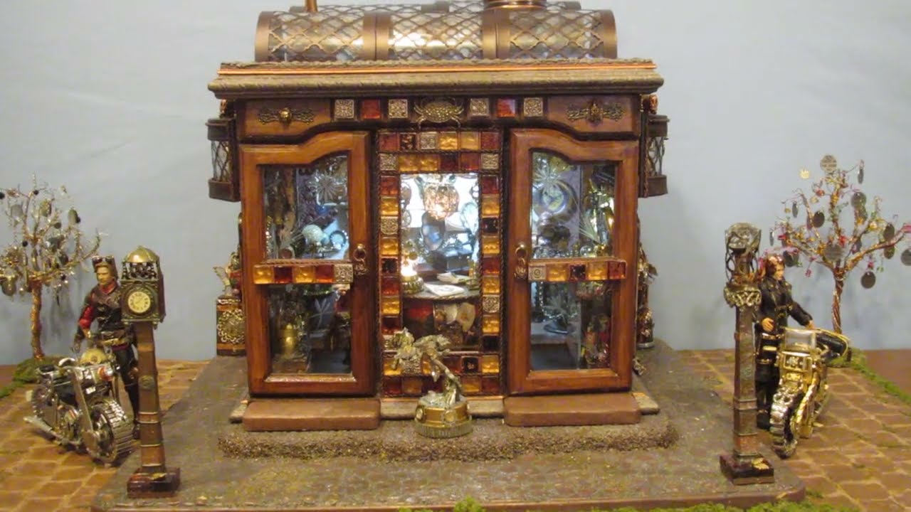 Miniature Steampunk Emporium quick tour