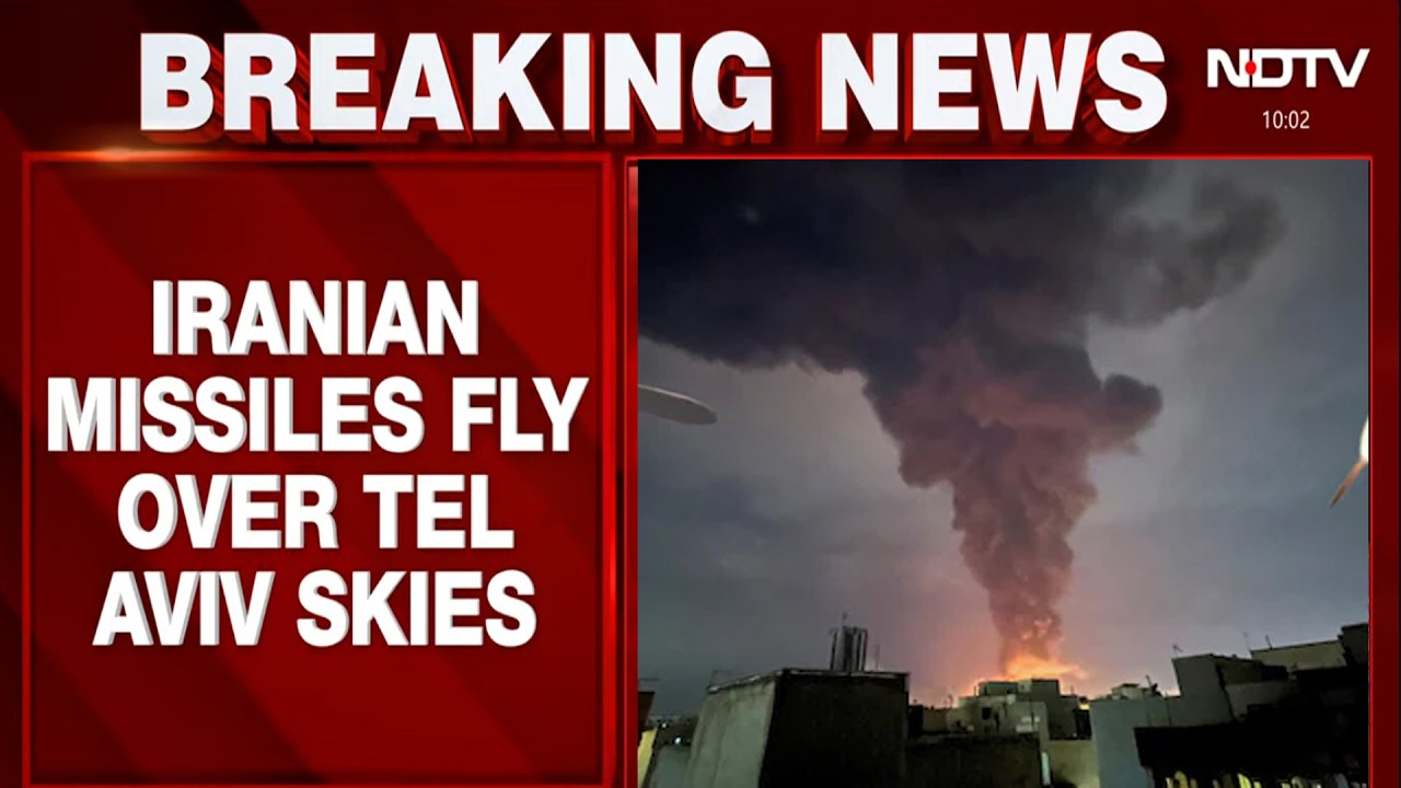 NDTV 24x7 LIVE: Iran Attacks Israel | US Vs Iran War | Trump Warns Iran | Strait Of Hormuz News