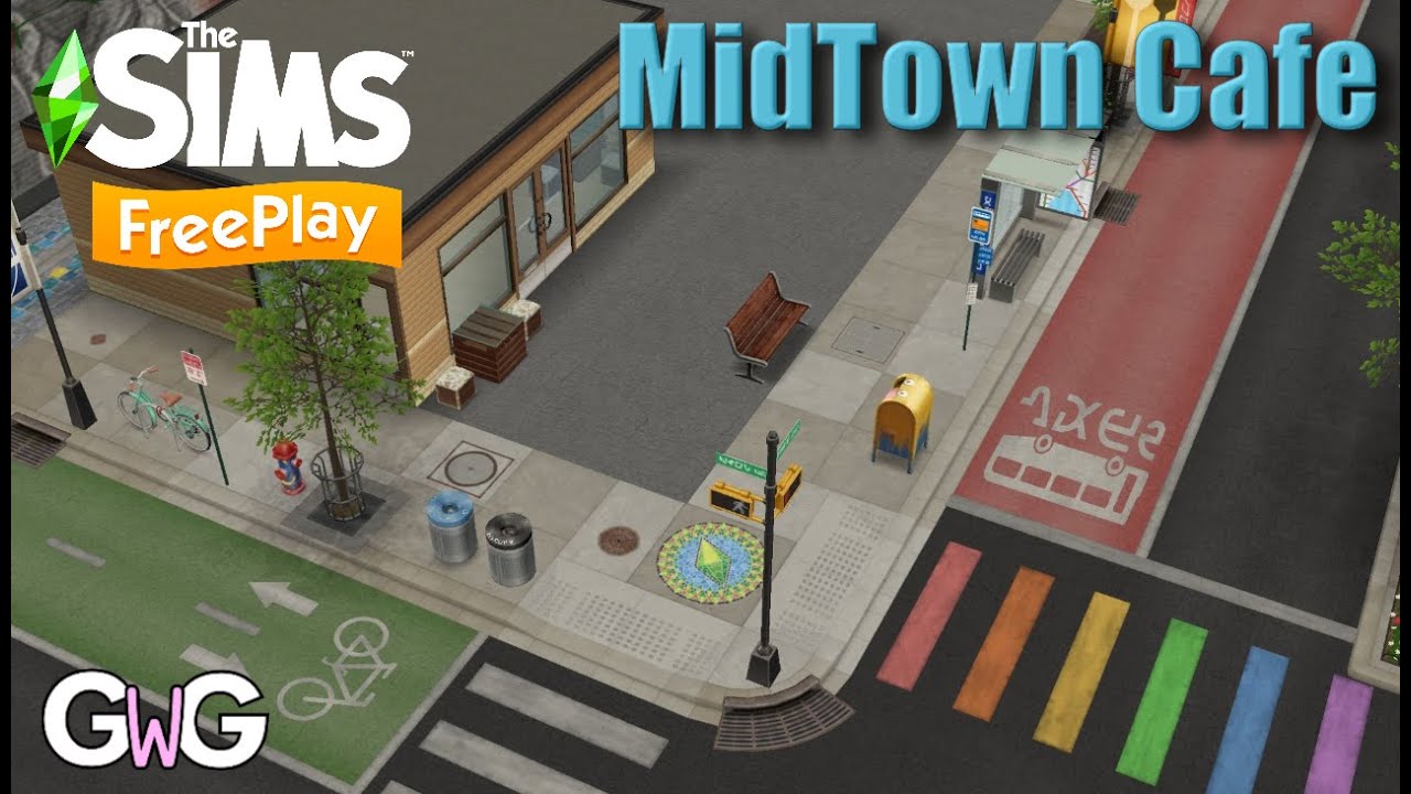 The Sims Freeplay — путеводитель по MidTown Café ☕