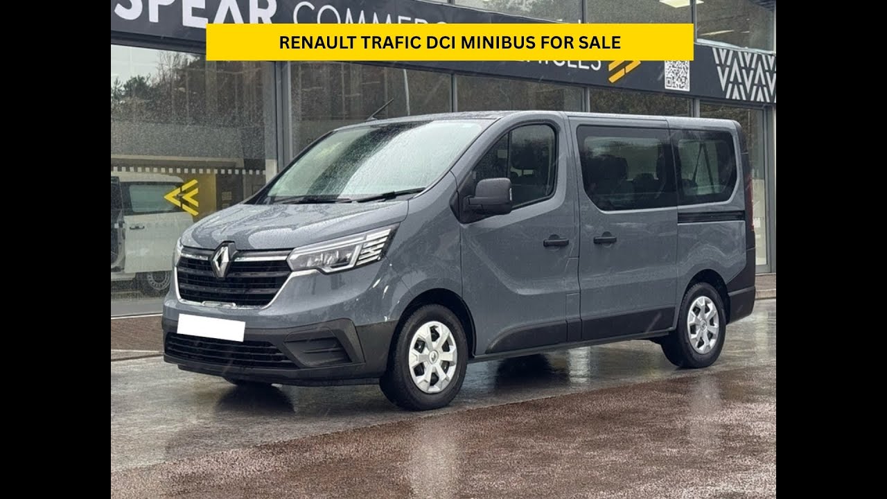 RENAULT TRAFIC DCI MINIBUS FOR SALE