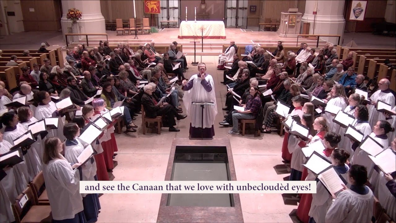 There is a land of pure delight (Ives) | The Evensong Choir | Saint Mark’s, Seattle