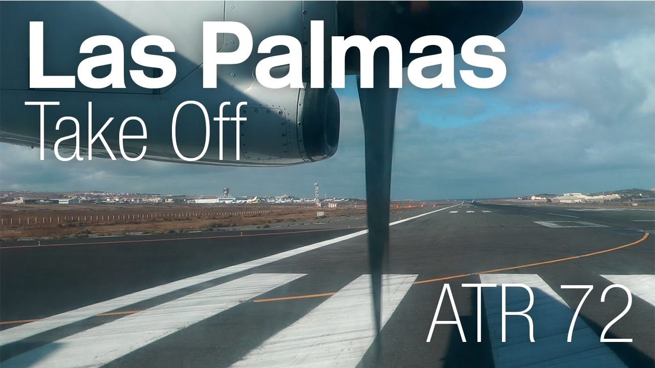 Binter Canarias ✈ ATR 72-500 EC-KGI ✈ Las Palmas Departure 【HD 1080p】